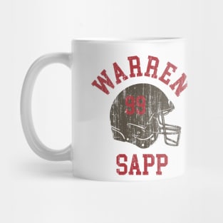 Warren Sapp Tampa Bay Helmet Font Mug